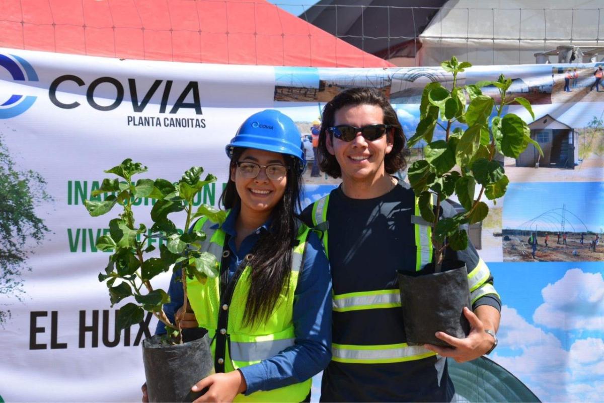 CSRWire Covia Team Members in Mexico Open Site’s First Forest Nursery